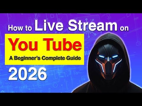How to Live Stream on YouTube :A Beginner 's Complete Guide 2026 #livestreamtutorial #obs