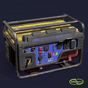 Generator - 3D Model by INFINITE ART SOLUTIONS