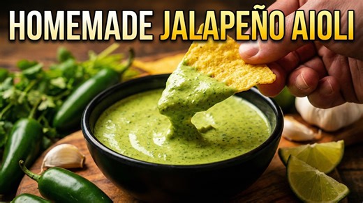 Homemade Jalapeño Aioli A Flavor Boost for Any Meal