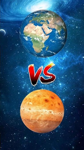 Earth Vs Mercury #earth #mercury #space #universe #edits