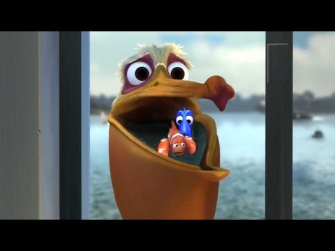 FINDING NEMO - NIGEL HELP MARLIN TO SEE NEMO | WHERE NEMO?? | SPONSORED BY KLASKY CSUPO EFFECTS