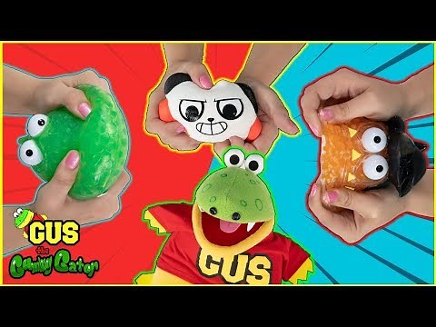 Guess the Squishy Toy Challenge with Ryan ToysReview Ryan's World Toys!!!