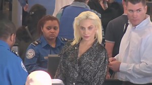 Lady Gaga spotted a pap filming her at the airport and looked RIGHT into the camera | Lady Gaga Daily