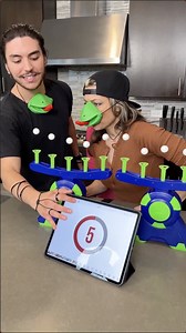 Frog mask air ball with fun prizes 🥳🤞 #familygames | Grandma's World