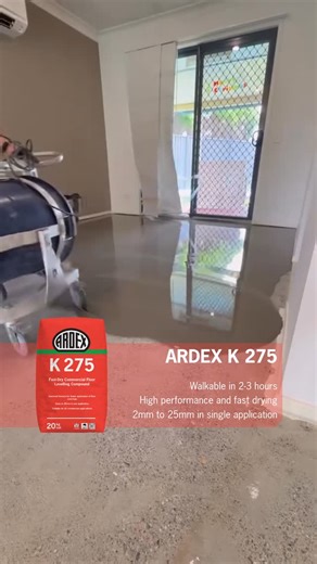 ARDEX Australia on Instagram: "@416flooring delivered a clean vinyl plank installation using ARDEX P 51 to prime the substrate, followed by ARDEX K 275 for a smooth, level finish ready for vinyl from just 16 hours. Strong preparation. Seamless flooring. Results you can trust. #ARDEXaustralia #flooring #vinylplank #floorlevelling #k275 #p51 #systemARDEX #tradietested"
