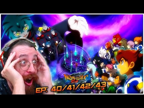 LA SURVIE DE LA GALAXIE EST EN JEU ! - INAZUMA ELEVEN GO GALAXY EPISODE 40,41,42,43 REACTION FR