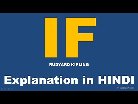 If Poem By Rudyard Kipling: Hindi Translation and Summary