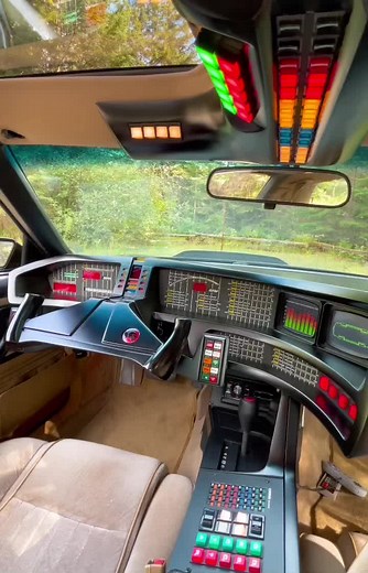 KITT Dash Startup Sequence