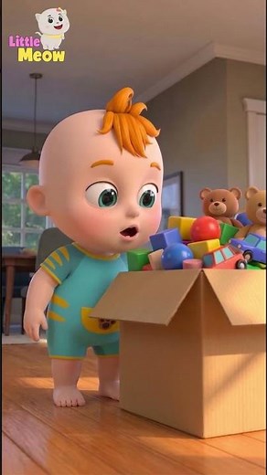Kids Learn To Clean The Room | Leo Help Mommy To Clean The Room | Baby Cartoon #shorts
