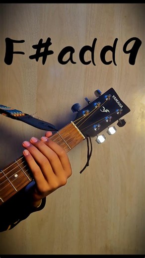 Guitar lessons for beginners (F# add9 chord) #guitar #chords