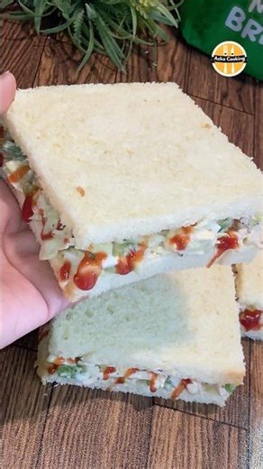 Ramazan Special! Cold Sandwich Chicken Sandwich Recipe #iftarrecipe #youtubeshorts