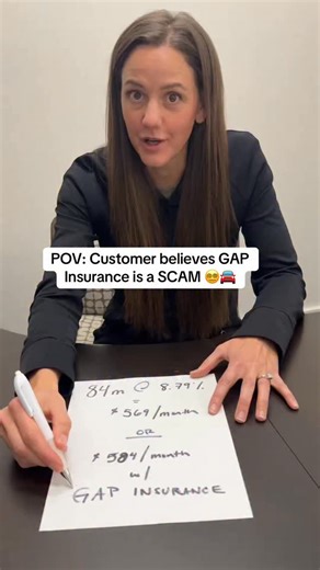 Andrea Anderson | Cadillac Sales on Instagram: "🤝 GAP Insurance is a very smart move and saves you thousands if something happens to your vehicle. If you pay cash or put a substantial amount down you can skip GAP insurance. #carsales #carbuying #cardealership"