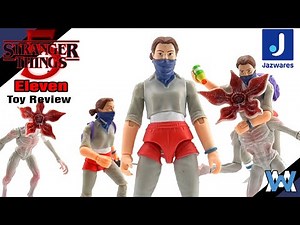 STRANGER THINGS 5 TOYS!!| Jazwares World Of Stranger Things Eleven Review