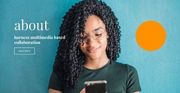 About partners collaboration - HTML Template by Nicepage