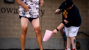 Here are the moments you missed at the Iowa State Fair's 2024 Mr. Legs Contest
