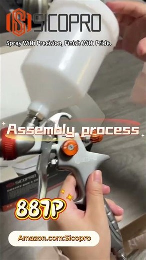 887 LVLP SPRAY GUN Unboxing & Review | Professional Paint Sprayer for Auto Repair Efficiency