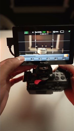 This is how to setup your camera monitor. #videography #camera #videographytips #filmmaking #reels