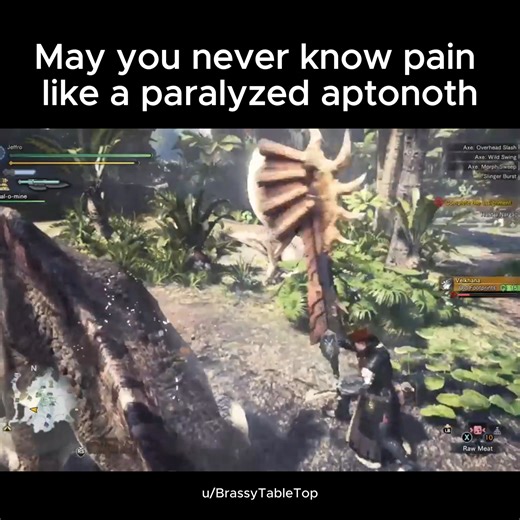 May you never know pain like a paralyzed aptonoth | Uroko Clips