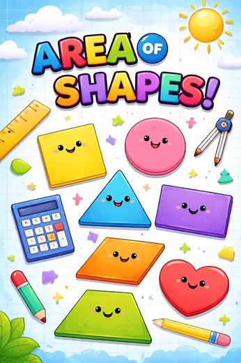 Area of Shapes | All Important Formulas#areaofshapes#maths#mathematics#mathformula#area#formula