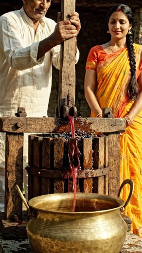 अंगूर का जूस निकालने का देसी तरीका 🍇 | Amazing Juice Machine Jugaad