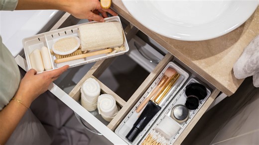 Bathroom clutter will be a thing of the past with this DIY that keeps drawers organized