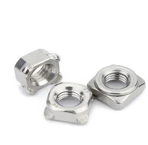 [Hot Item] Steel Square Weld Nut for Industry Stainless Steel Pipes Welding Square Nut
