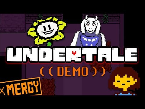 Undertale DEMO Full Playthrough [No Commentary]