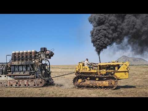 From 1890s to 1950s: Legendary Steam Shovels, Tractors & Engines Still Working