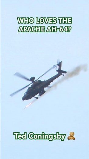 THE FEARSOME MENACING AH-64 APACHE FIRING ROCKETS BRITISH ARMY AIR CORPS COMBAT TRAINING 🇬🇧 #ah64