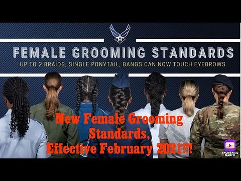 New Hair Standards for Women | Air Force Grooming Standards
