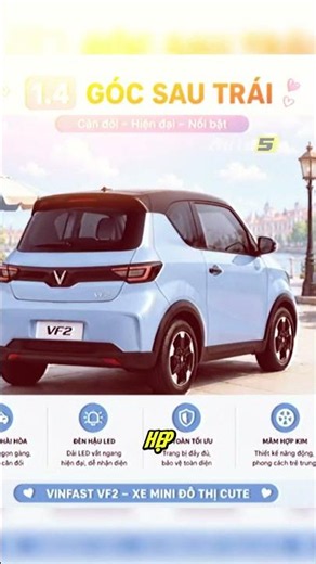 Decoding the appeal of the VF2: Ultra-compact electric car for 188 million VND, rivaling premium ...