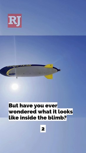 211K views · 1.3K reactions | The Goodyear Blimp is flying around the Las Vegas Valley this week, providing passenger rides and aerial shots for the multiple WWE events taking place in the city, headlined by WrestleMania. Here's a look inside the cockpit: PHOTOS: https://lvrj.com/post/3352464 | Las Vegas Review-Journal | Facebook