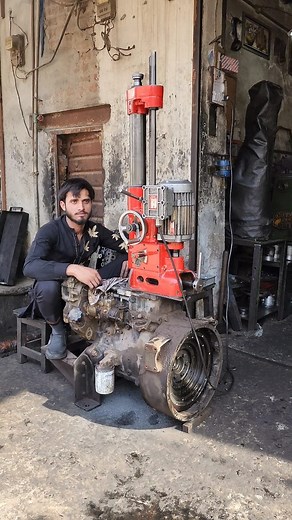 Engine expert machine cylinder boring machine #shorts #automobile #engine #mechanical #mechanic #fyp #cylinder #block #boring #machine #trending #viralshorts #heavyduty #trucks #engine #maintenance | Truck Care TV