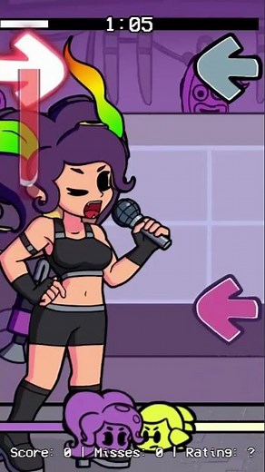 FNF Vs Elite-Octoling (Splatoon) #shorts