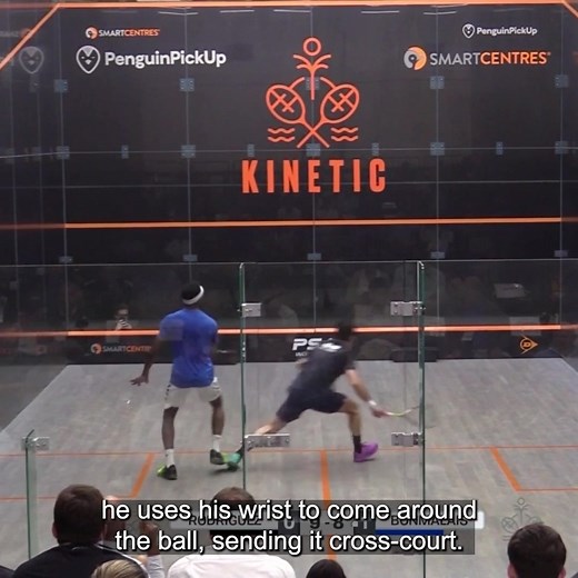 Through Sebastien Bonmalais' example, discover how to disrupt patterns of play using disguise 💡 | SquashSkills