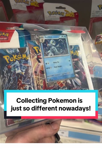 Collecting pokemon is so different compared to when I was a kid 😅 @ #pokemon #pokemonuk