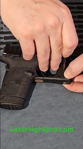 ArmaLaser TR28-G installed on S&W Equalizer. Laser sight also fits Shield EZ .380 & 9mm. #lasersight