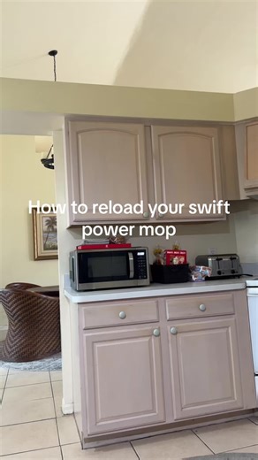 How to reload your swift power mop