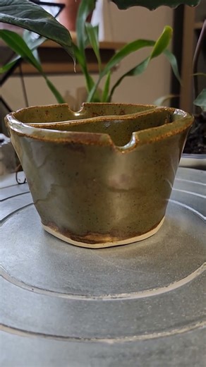 Handbuilt Watercolor Cups #handmade #ceramics