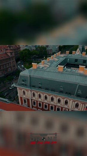 Budapest: Captivating Aerial Views of City Life #shorts