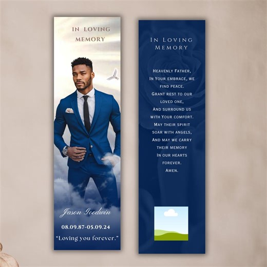 Editable Funeral Invitation Template, Memorial Service Announcement (digital) - Etsy