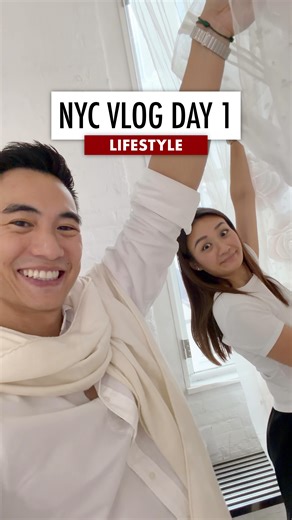 Wesley Chin on Instagram: "一趟短暫卻充滿回憶的紐約出差 跟著我們一起，看 Nicole 完成人生第一次 runway 秀。 A short but unforgettable work trip to New York. Come along as Nicole takes on her first runway show. #nicolefelicia #bridal #runway #kleinfeld #vlog #newyork"