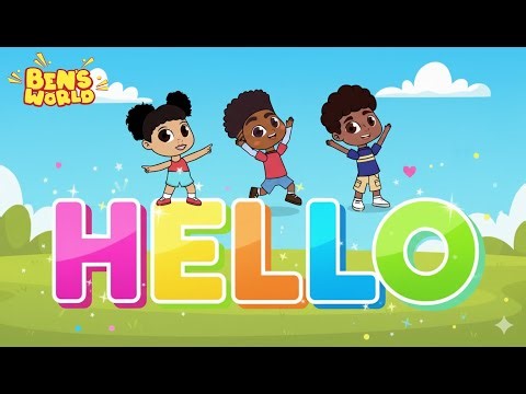 Hello 👋 Kids Song | Animation about Friendship, Kindness, Respect, Teamwork & Fun Life Lessons