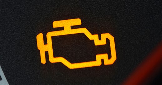 Why the check engine light comes back on after being reset