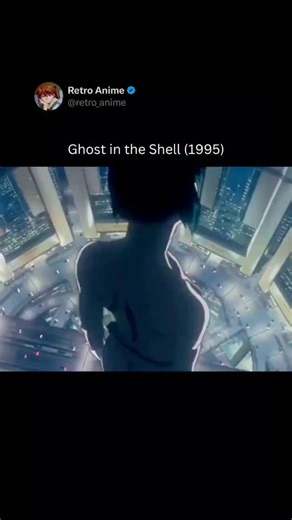 Retro Anime on Instagram: "Ghost in the Shell (1995) Anime: Ghost in the Shell Studio: Production I.G Genres: Sci-Fi • Cyberpunk • Action • Philosophical Released: 1995 (Film) Runtime: 83 minutes Synopsis: Set in a highly networked future, Ghost in the Shell follows Major Motoko Kusanagi, a cyborg operative working for Public Security Section 9. Tasked with hunting a mysterious hacker known as the Puppet Master, the investigation raises profound questions about identity, consciousness, and what