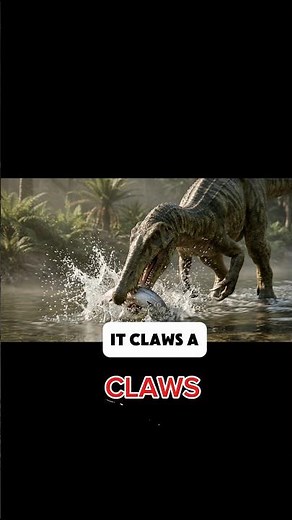 This Dinosaur Hunted in Water… 😳