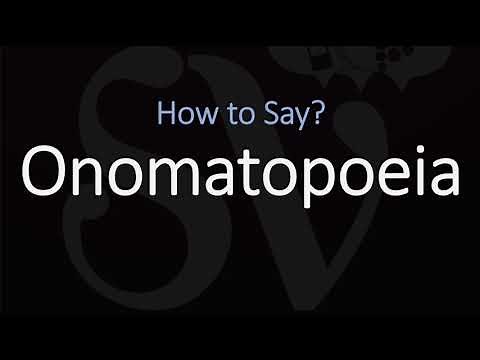 How to Pronounce Onomatopoeia? (CORRECTLY) British & American English Pronunciation