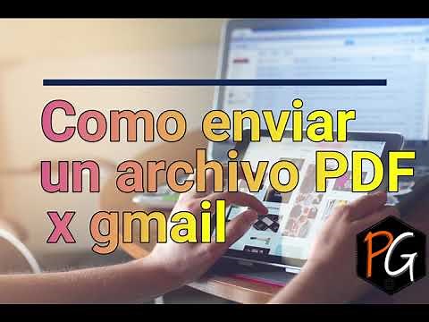 Como enviar un archivo PDF por medio del correo gmail