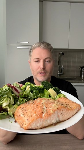 488K views · 8.4K reactions | Salmon dinner and my blood sugar. How does it affect my glucose levels? #bloodsugar #glucose #salmon | Justin Richard | Facebook