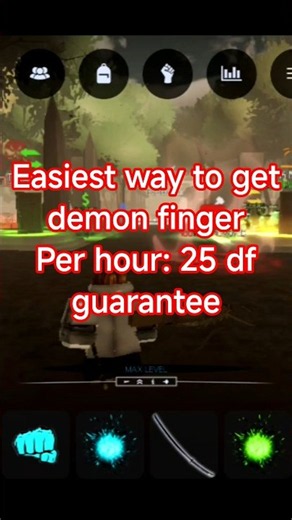 easiest way to get demon finger# Ronaldo